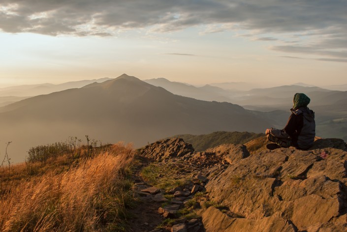 Meditation in the mountains