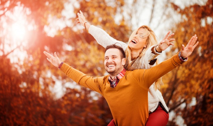 Happy couple
