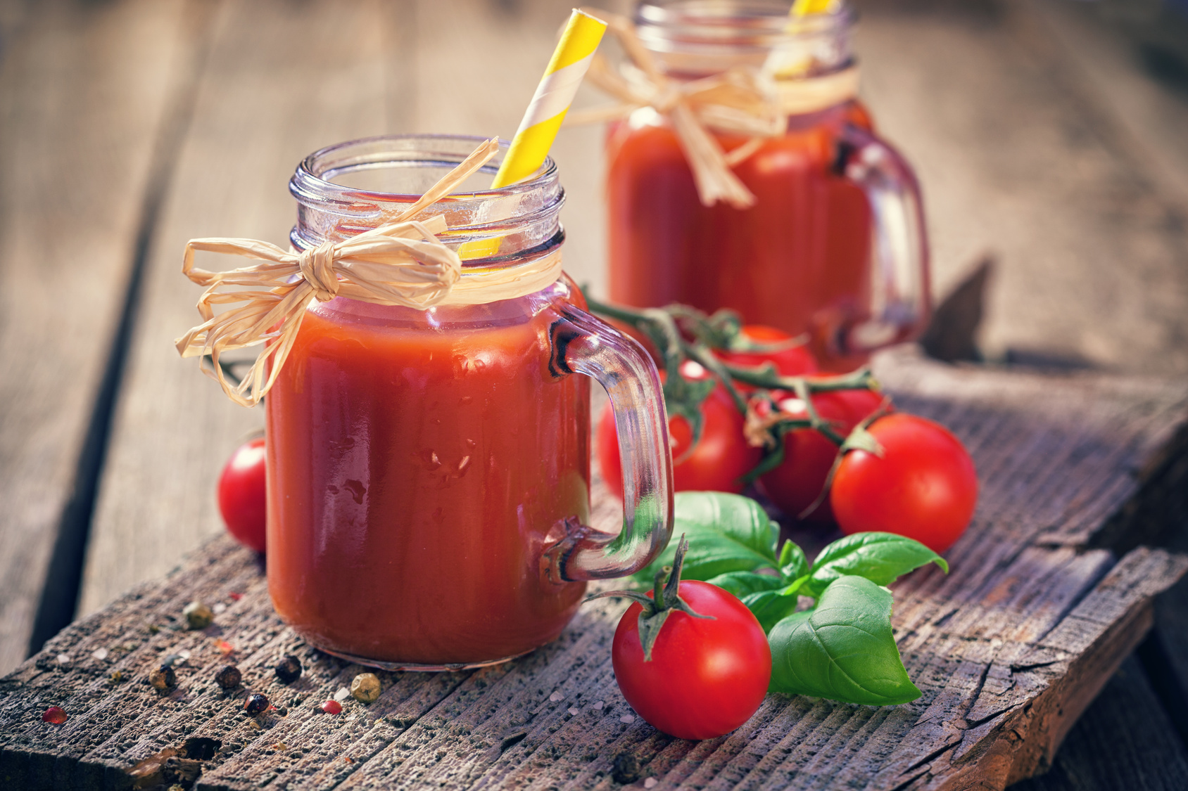 Fresh Homemade Tomato Juice