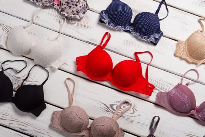 Beautiful different bras.